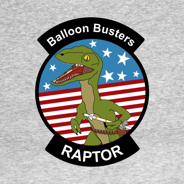 Chinese Spy Balloon, F-22 “Balloon Busters” patch by Dexter Lifestyle